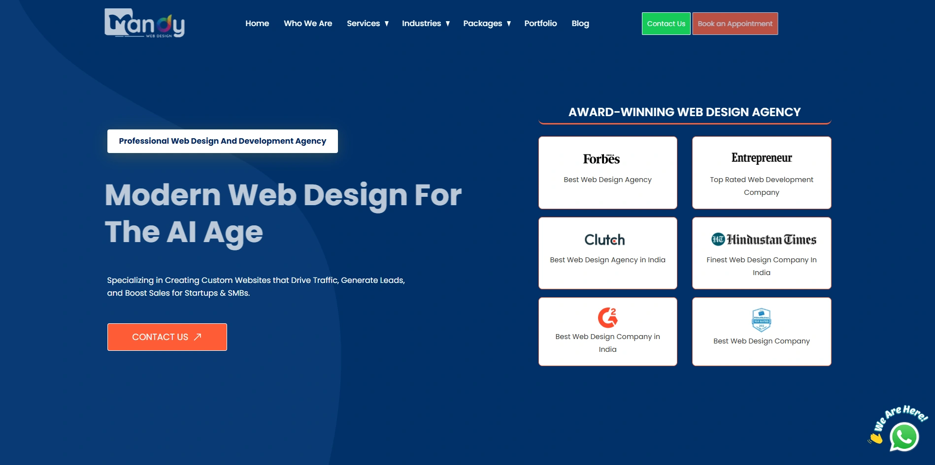 mandy web design