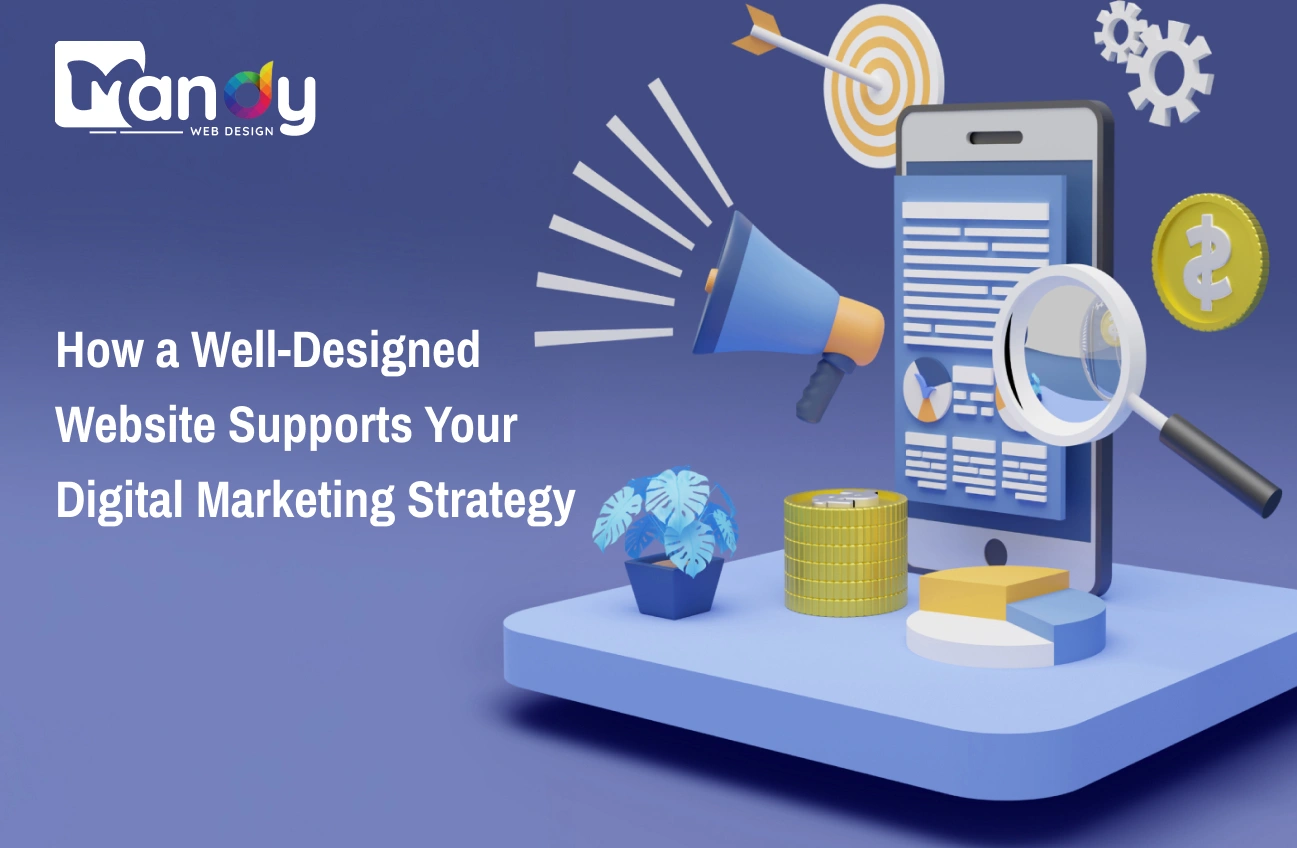 How a Well-Designed Website Supports Your Digital Marketing Strategy