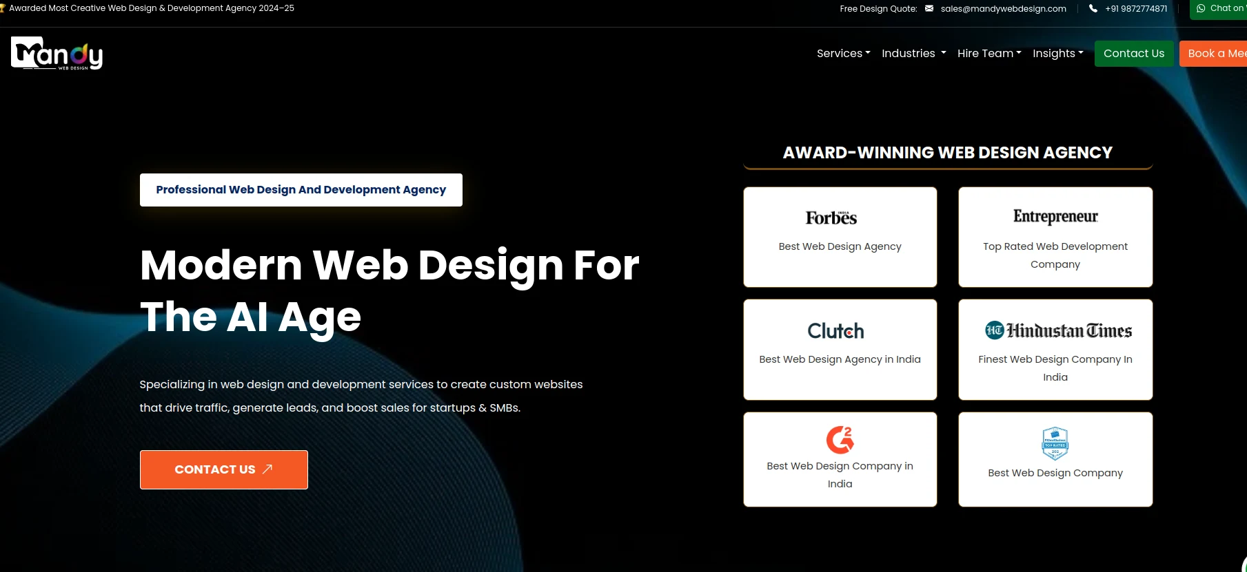 mandy web design